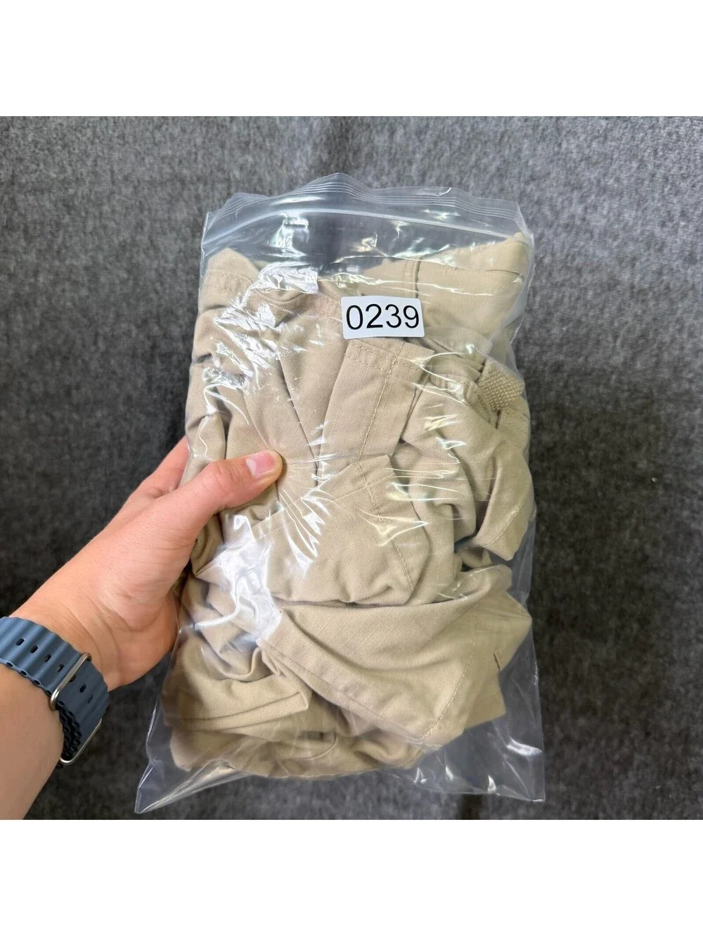 5.11 Tactical Cargo Pants Mens 36x30 Beige Elastic Waist Work Utility Hiking
